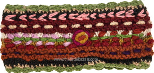 Earthy Boho Woolen Headband [2403]