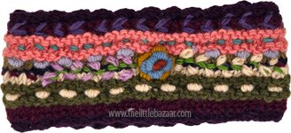 Earthy Boho Woolen Headband [2404]