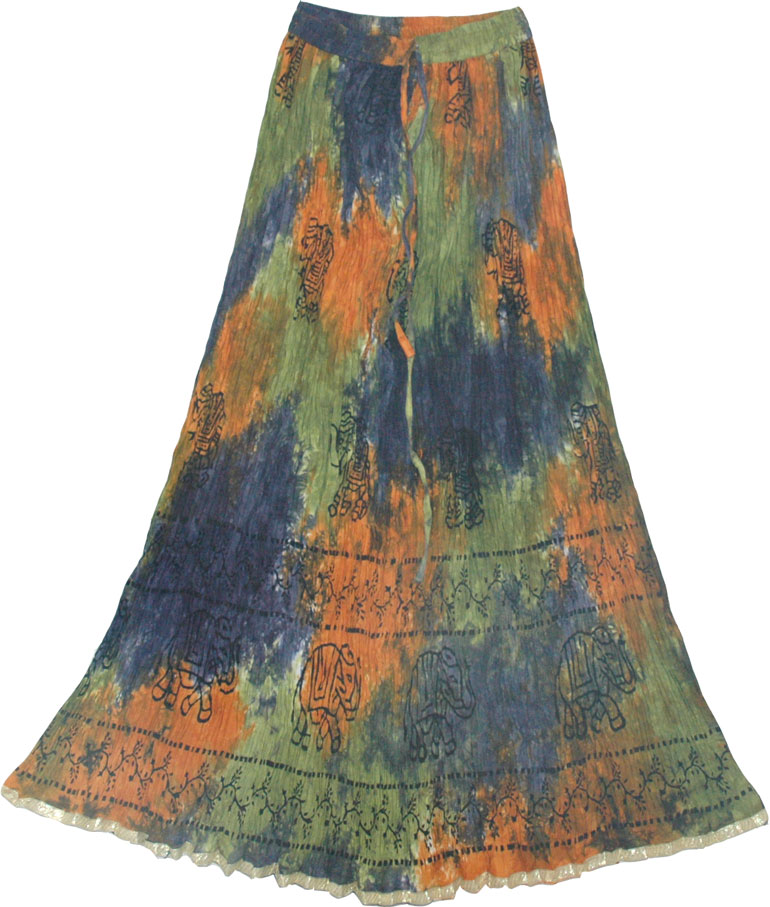 Sultry Summer Hippie Skirt 