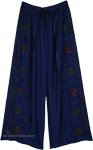 Boho Chic Summer Split Pants in Rayon  [2358]