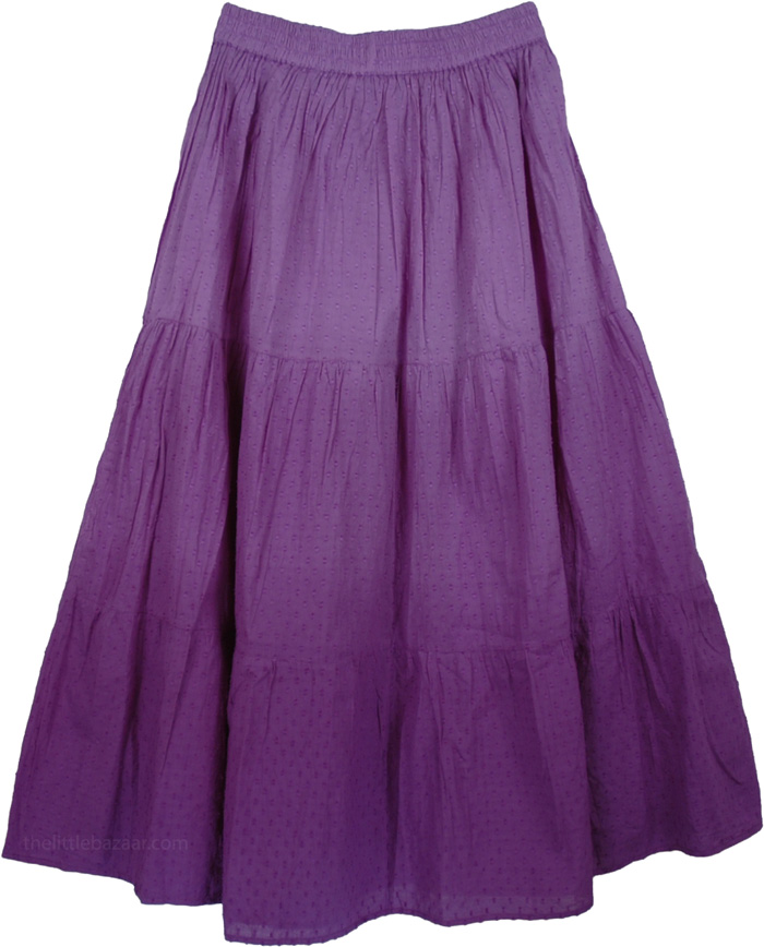 Purple Summer Fashion Long Skirt - Clearance - Sale on bags, skirts ...