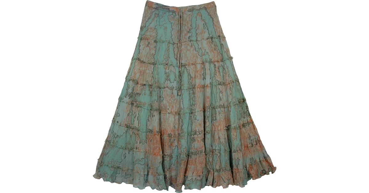 Marble Tie Dye Santa Fe Skirt | Tie-Dye