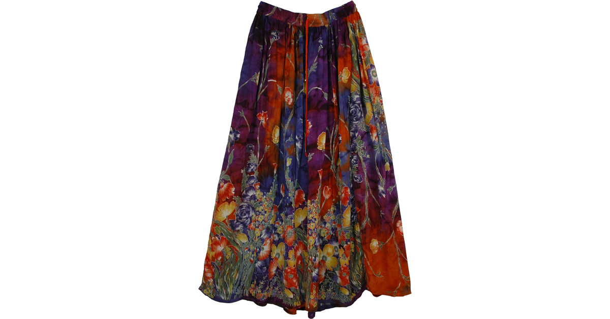 Lava Printed Street Skirt