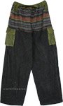 Loose Lounge Pants with Elastic Drawstring Waist  [3932]