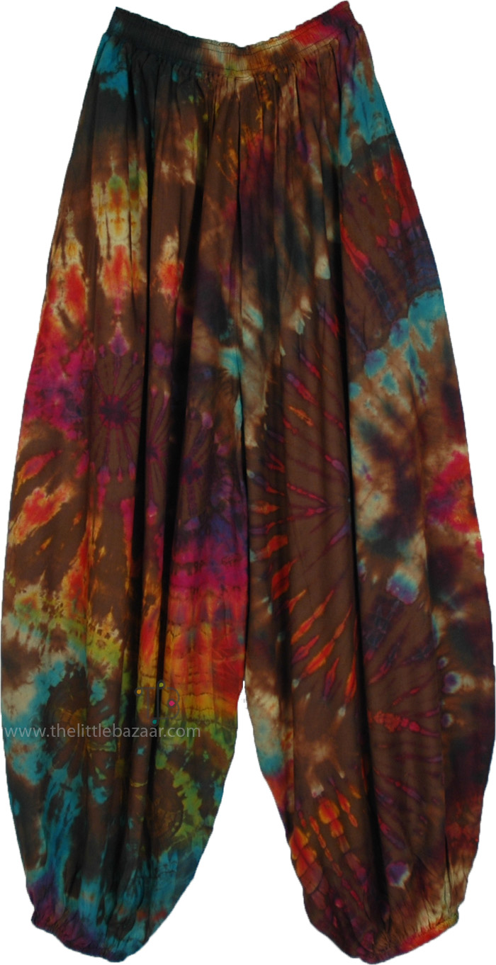 Nature Jamboree Tie-Dye Harem Pants