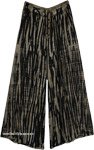 Earthy Tie-Dye Wide-Leg Flow Pants [3980]