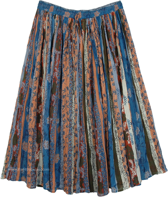 Bismarck Multicolor Floral Printed Skirt | Multicoloured | Printed