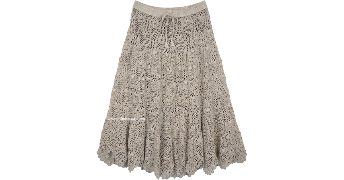 Crochet clearance skirt length