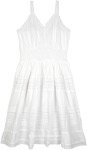 Traditional White Summer Dress [3995]