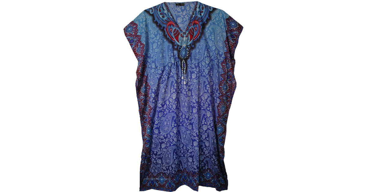 Polyester Kaftan Dress