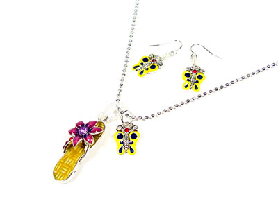 Flip Flop Hawaiian Jewelry