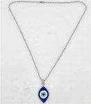 Boho Blue Evil Eye Pendant [9222]