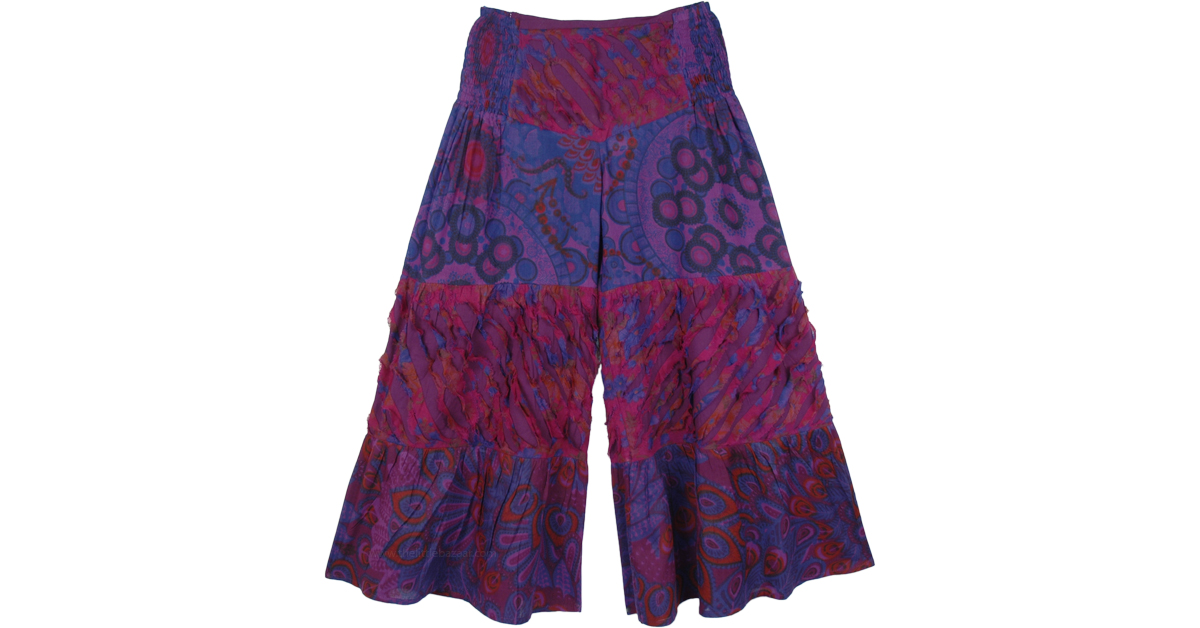 Purple Bonhomie Little Girls Split Skirt Pants | Kids | Purple | Split ...