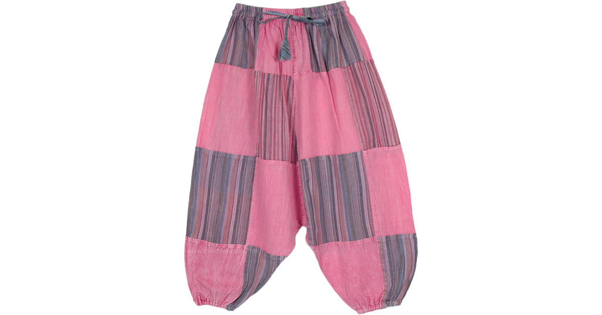 Kids Harem Pants (Pink)