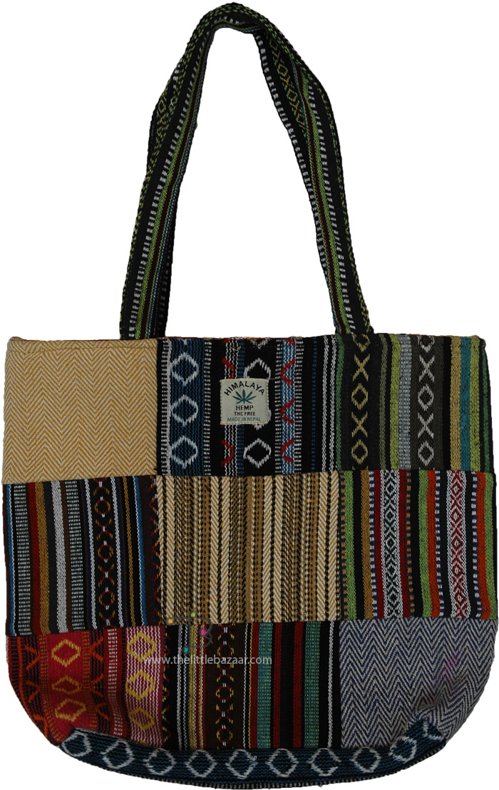 Sunset Ridge Patchwork Carry-All Bag