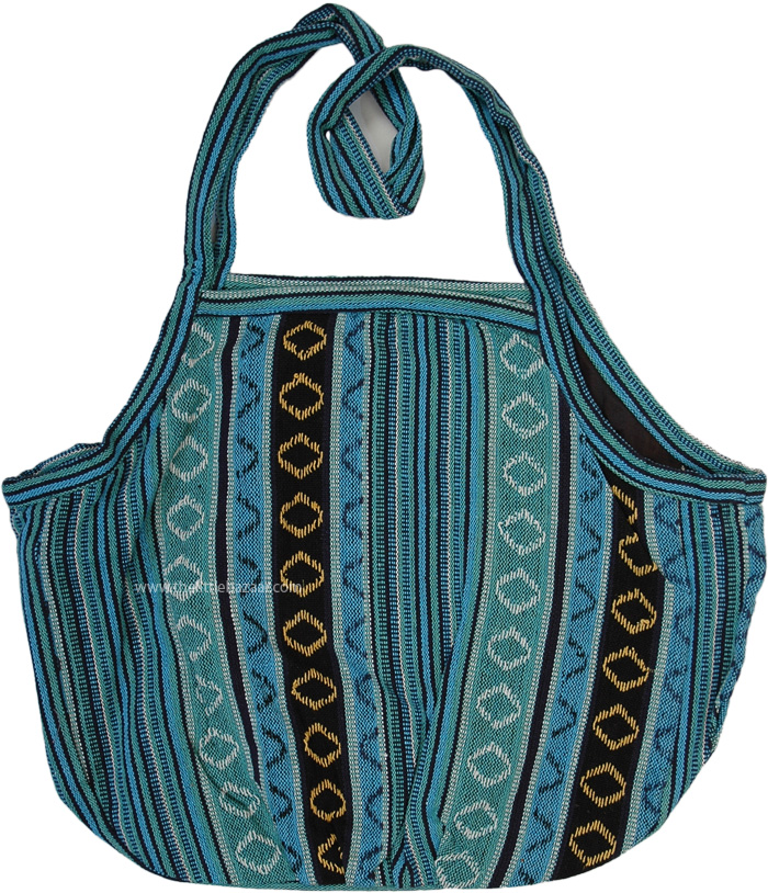 The Champaign Bag Small Turquoise — Classic Boho Bags