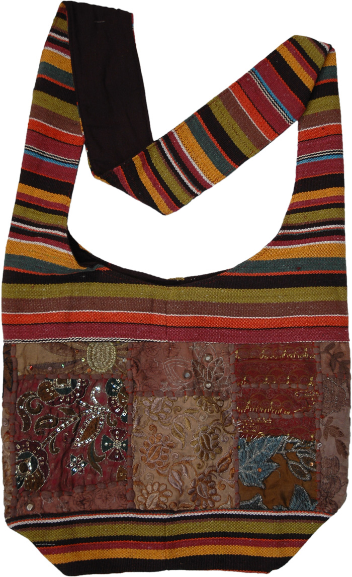craferia export Multicolor Causal Trendy Jacquard Shoulder Handbag With  Detachable Sling at Rs 640/piece in New Delhi