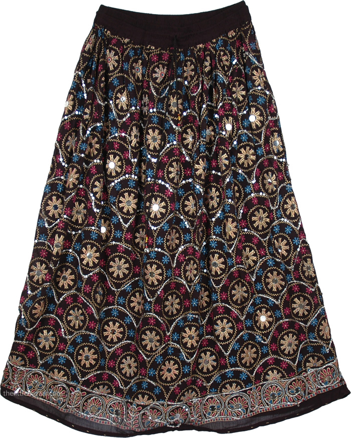 Sale:$14.99 Sparkle Moods Sequin Long Skirt | Clearance | Sale|14.99|