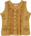 Traditional Vintage Summer Sleeveless Top  [3986]