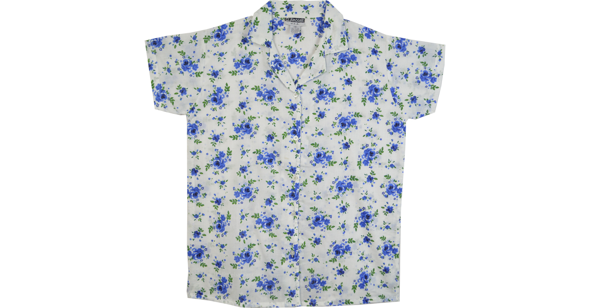 cornflower shirt