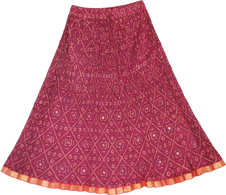 Crinkle Short Skirt in Cotton - Sale on bags, skirts, jewelry at ...